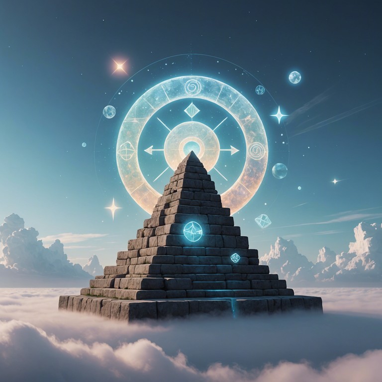 This track is a sonic journey from the ancient world, through the present, to the future. Emphasizing a blend of traditional acoustic sounds and futuristic electronic layers, it encapsulates the essence of time's infinite loop.