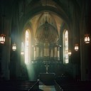 tense gospel hymn with dramatic organ melody.