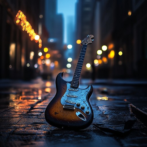An intense blend of electric guitar riffs and strong urban beats, perfect for conveying confidence and power