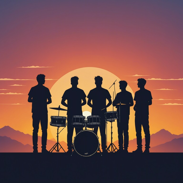 This track uses the strong decisive beats of a drum to portray an unmistakable sense of boldness and ambition, perfect for moments requiring a surge of confidence and determination.