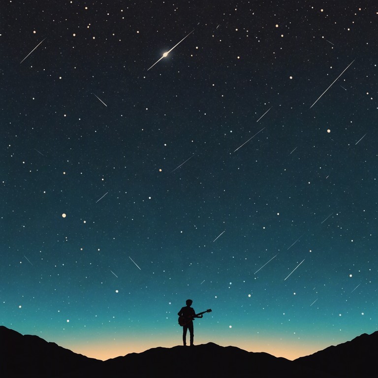 This track embarks on an auditory exploration, melding the essence of psychedelic vibes with the expansive nature of rock. Guided by the haunting reverberations of an electric guitar, the composition crafts a surreal experience, simulating a trip across the cosmos. The ethereal sounds are designed to simulate the sensation of floating through space, encountering mesmerizing astral phenomena.