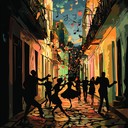 thrilling instrumental mambo evoking a nighttime chase in havana