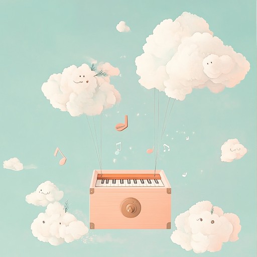 Embrace tranquility with this relaxing track featuring toy instrument sounds. Gentle chimes, music box tones, and soft percussions evoke nostalgia and simplicity, perfect for unwinding.