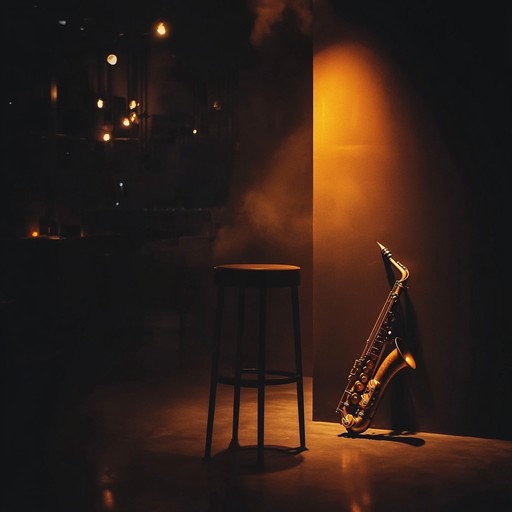 An instrumental journey featuring gentle saxophone over subtle piano, capturing the essence of calm nights in a cozy lounge, invoking feelings of peace and intimate reflection.