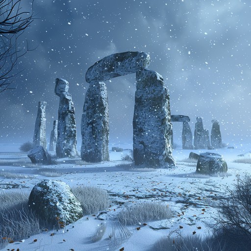 This instrumental evokes a mystical snowy evening filled with ancient holiday traditions. Ethereal harp melodies intertwine to create a serene and enchanting atmosphere, leading the listener into a magical realm where the past and present blend seamlessly.