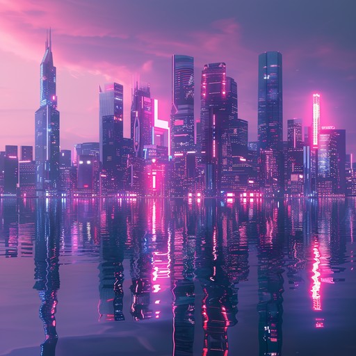 Illuminate the urban skyline with luminous synths, thumping basslines, and vibrant beats. A sonic journey through a futuristic cityscape that pulses with life and energy.