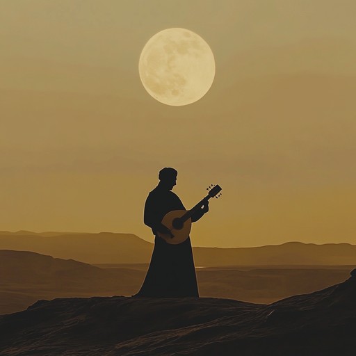 An enthralling composition showcasing the sultriness of middle eastern music, featuring the oud's haunting melodies and a deep rhythmic pulse. The track blends traditional elements with modern sensibilities, painting an evocative soundscape that transports listeners to a moonlit arabian desert.