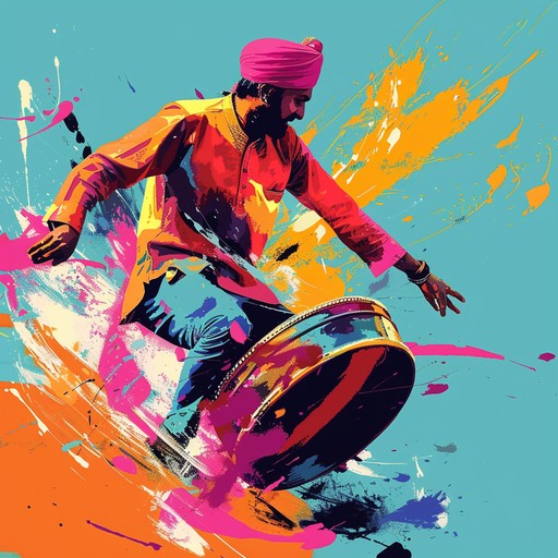 This instrumental track features high energy bhangra beats infused with a rebellious spirit, layered with traditional percussion and contemporary electronic elements. The driving rhythms and bold melodies create an infectious groove that demands listeners to move and feel empowered.