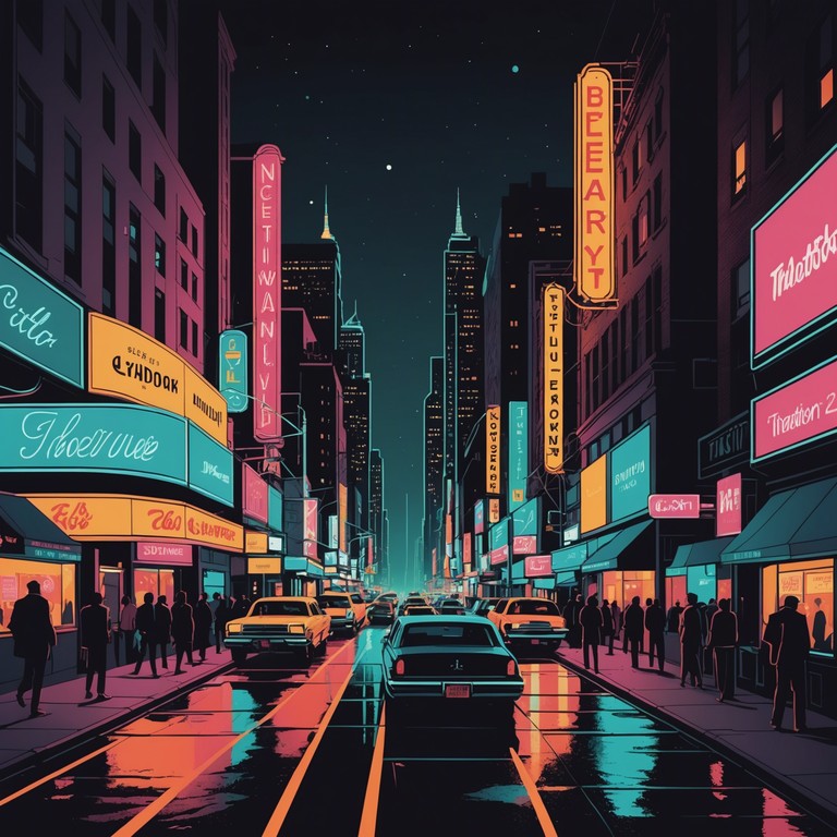 An instrumental creation that captures the essence of a broadway spectacle, filled with ambition, tension, and the vivid imagery of cityscapes. This piece narrates the journey of aspiring actors through the bustling streets of new york, aiming to realize their dreams amidst the chaotic beauty of theater life.