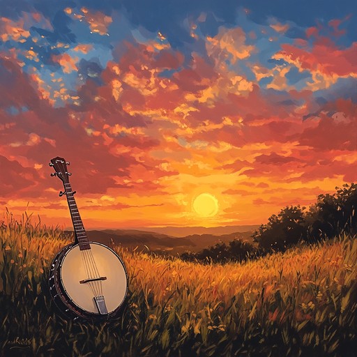 Experience an immersive bluegrass track with mesmerizing banjo rhythms, inducing a state of hypnosis and deep contemplation. The traditional elements of bluegrass are maintained while adding a dreamy and repetitive quality to evoke serenity