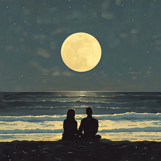 A soft instrumental reggae piece that blends mellow guitar chords with soothing basslines and gentle percussion, creating an intimate atmosphere reminiscent of quiet nights by the sea