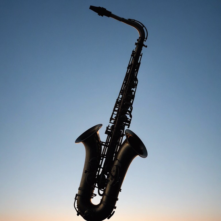 A smooth jazz track that captures the reflective mood of dusk with gentle saxophone tunes, creating a serene atmosphere that encourages relaxation and mental unwinding. Ideal for intimate evenings or as background music for a quiet night in.