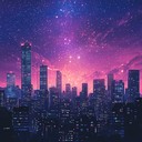 sensual synths weave through cyberpunk cityscapes.