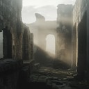 ethereal flute echoes timeless, mythical landscapes