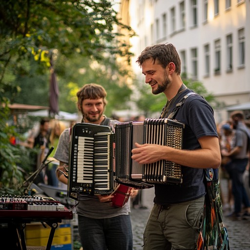 Feel the city's pulse with this german schlager track, mixing electric elements with tradition. Thrilling and catchy.