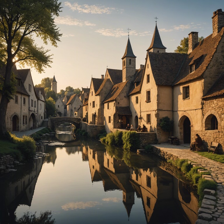 Transport yourself back to the middle ages where the melodious strum of the lute filled the air in castle courtyards and cobblestone streets. A magical creation that offers a peaceful retreat into history.