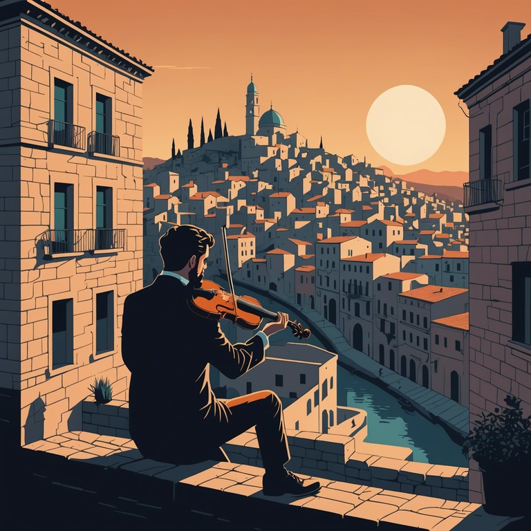 A restorative track that uses violin to fuse echoes of jewish antiquity with innovative acoustic arrangements, evoking the landscapes and spiritual aura of hebron in a soothing composition.