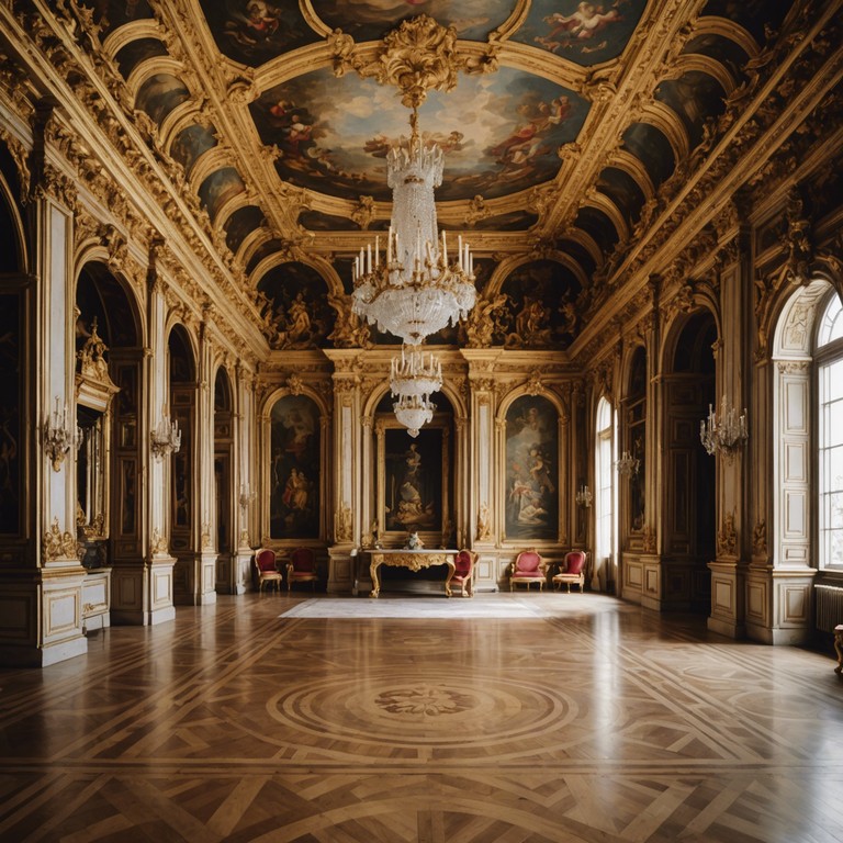 This composition resembles a thrilling auditory journey into the heart of a 17th century royal court, where complex string harmonies depict the intricate dance of politics and romance.