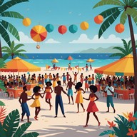 feel the sunny tropical vibe