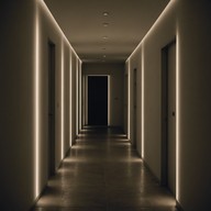 subtle eerie tones creating suspense