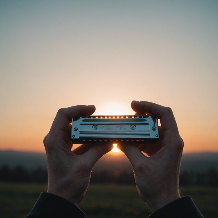 The harmonica brings a tender but soul penetrating sound, perfectly suited for this reflective and emotionally charged blues track. It explores themes of longing and redemption as the darkness of night gives way to the light of dawn.