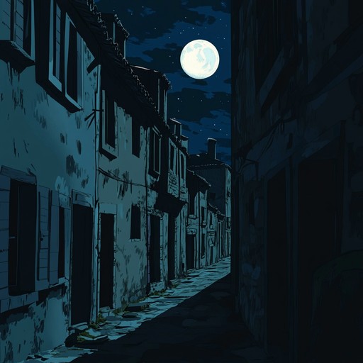 An instrumental opera piece that builds tension through haunting melodies and dramatic crescendos, painting a soundscape of silent streets filled with whispers and secrets.