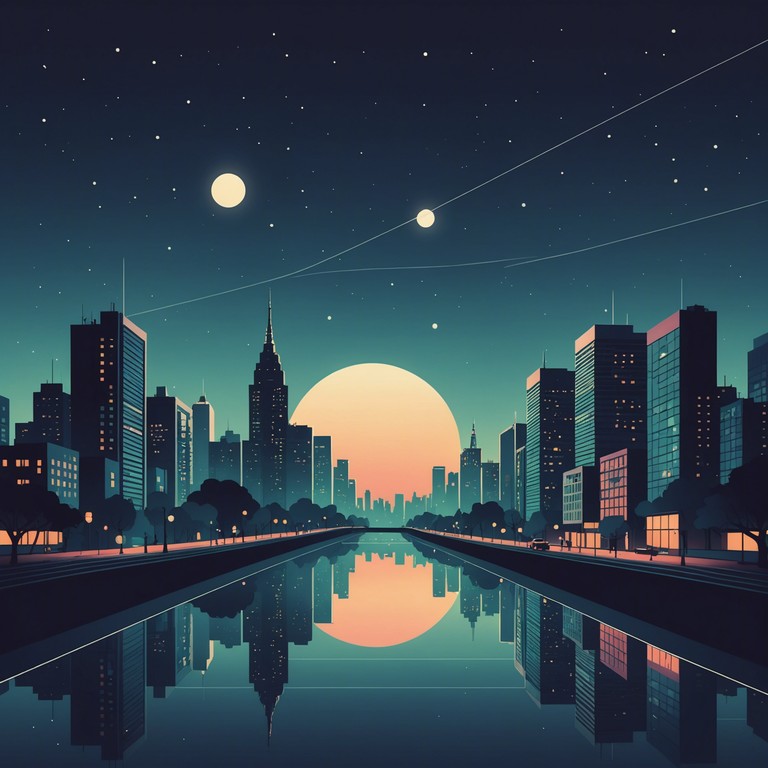 This track captures the essence of a peaceful late night stroll through deserted city streets, with soft, meditative hip hop beats that evoke a sense of relaxation and introspection. The music features a mellow electric piano melody that intertwines perfectly with understated, smooth basslines, providing a soothing backdrop for night time reflection or gentle mental unwinding.