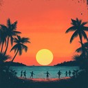 a carefree dance track with tropical rhythms and melodies