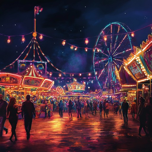 With infectious accordion melodies and rhythmic beats, this track brings out the carnival spirit, perfect for dancing the night away. It captures the essence of a festive night under tropical skies.