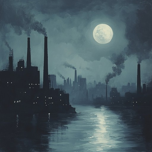 A mystical sense of an urban night is evoked through hypnotic textures and rhythms. The soundscape is dominated by dreamy synths, reverb drenched guitars, and minimalist beats reflecting the juxtaposition of ethereal and industrial elements