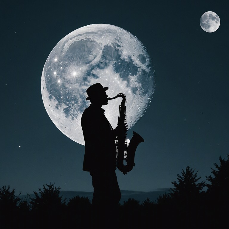 An intimately crafted jazz piece that subtly blends into the soulful undertones of a quiet evening under the starlight. The music flows effortlessly, enveloping the listener in a warm embrace of melodious whispers and gentle rhythms. The primary instrument here, the saxophone, plays a pivotal role in threading through the jazz realm with a touch of soul rhythm, creating an emotionally rich and deeply immersive experience.