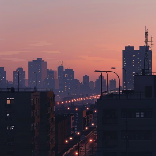 Imagine a serene cityscape at dusk, with a gentle breeze rustling through the streets. This track blends smooth rhythms with soulful beats, creating a calming yet rhythmic ambiance. Ideal for relaxing moments with an urban twist.