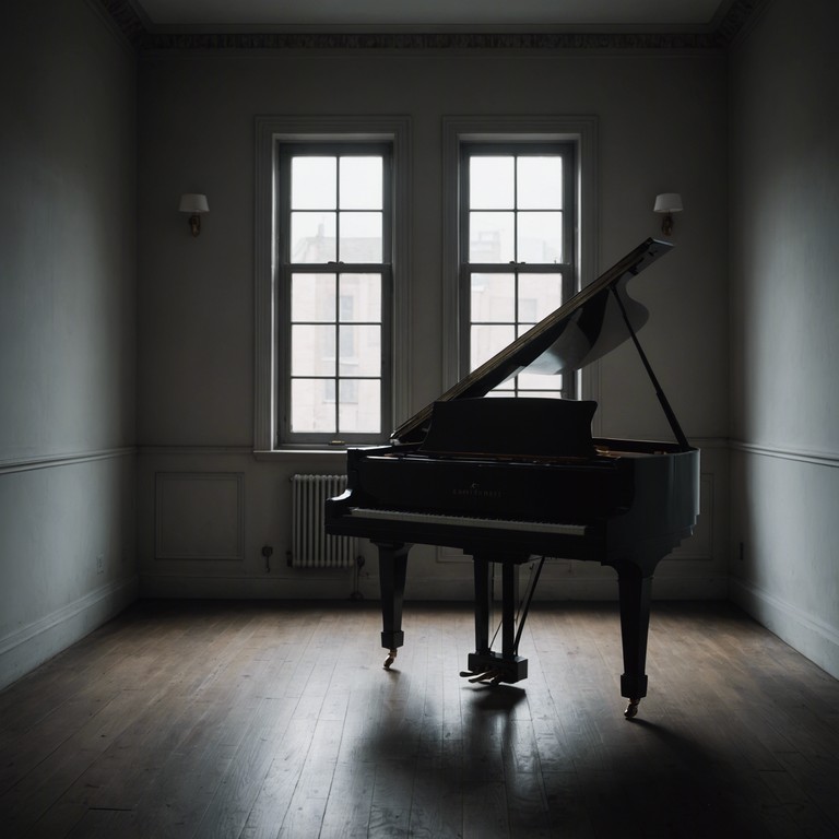 A soul stirring arrangement where the piano’s ethereal melodies subtly rise and fall, evoking a deep introspective journey. The soundscape is minimal yet rich, designed to encourage deep thought and inner exploration. Each note is tenderly played to craft an atmosphere of tranquility and profound reflection.