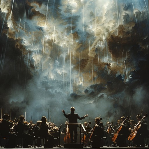 Imagine a symphony that whisks you through a whirlwind of emotion, beginning with delicate strings that gradually deepen into a powerful, almost heroic melody. Dynamic fluctuations offer a counterbalance, providing intervals of heart touching tranquility followed by rousing, vigorous passages. A true encapsulation of epic adventure and emotional extremes.