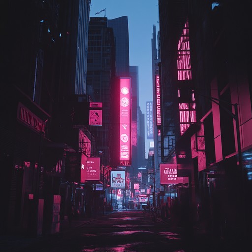 A high energy instrumental blending distorted synths with pounding electronic drums to evoke a gritty urban atmosphere. The piece builds intensity through layered melodies and aggressive rhythms, capturing the essence of a city after dark.