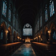 haunting melodies beneath eerie harpsichord riffs