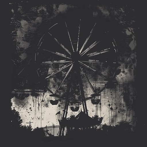 This dark and atmospheric composition takes the listener on a haunting journey through an abandoned carnival, where the souls of the lost and forgotten linger. The melody is carried by a haunting music box, accompanied by distant, distorted organ tones and ghostly whispers. The track builds in intensity, with the addition of ominous percussion and dissonant strings, creating a sense of impending doom. As the music reaches its climax, the listener is left with the impression of being trapped in a never-ending nightmare, forever haunted by the ghostly remnants of the forgotten carnival.