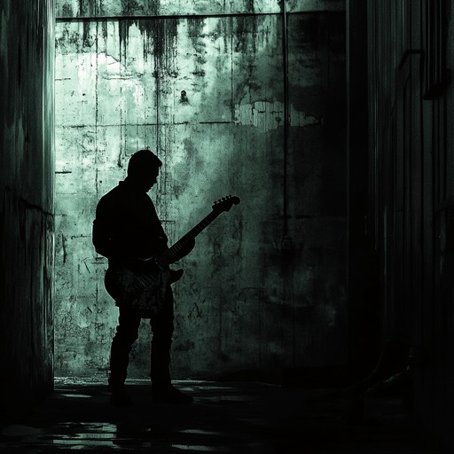 An instrumental track combining heavy metal riffs with hard hitting rap beats, evoking the intensity and darkness of the city's underbelly.