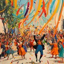 cheerful circus vibes with playful and vibrant tunes