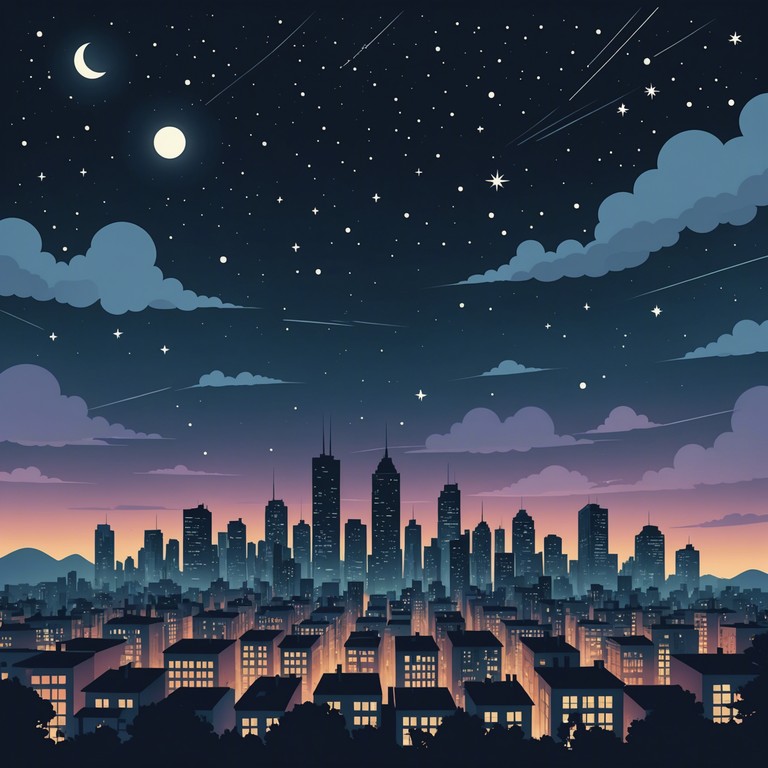 Delve deeper into the blend of ethereal cosmic melodies with the tenacious energy of urban garage beats. This alternative version emphasizes a more pronounced rhythmic structure, creating an immersive vibe that beckons the listener into a transcendent exploration of sound.