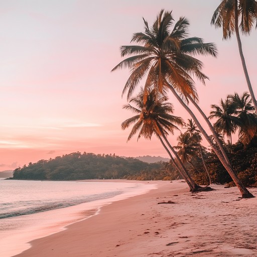 Immerse yourself in the clear blue waters and warm sandy beaches as you sway to the gentle rhythms of a tropical breeze, with smooth and soothing melodies that transport you directly into a serene paradise.