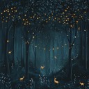 a soft melody depicting magical creatures in a forest glade.