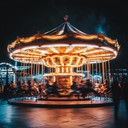 an energetic waltz capturing the thrill of nighttime fairgrounds.