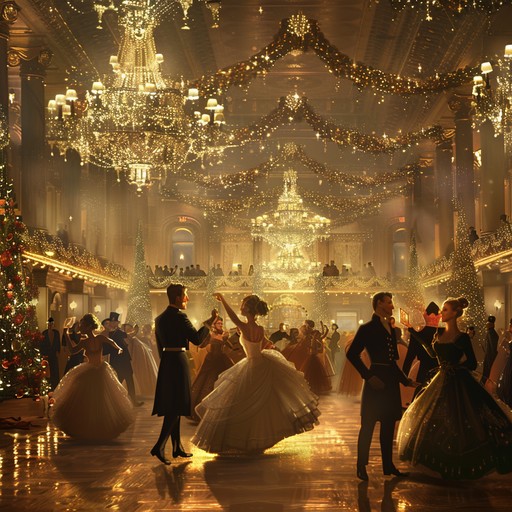 Celebrate a victorian christmas with a dance tune full of holiday charm and warmth, featuring lively strings and elegant arrangements. This piece captures the spirit of 19th century holiday festivities, inviting listeners to envision grand balls and candlelit gatherings. Perfect for creating a nostalgic and joyful christmas atmosphere.