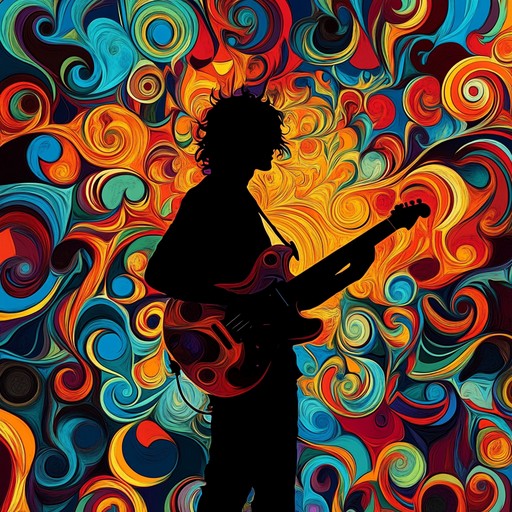 An energetic track featuring funky guitar riffs and soulful melodies, driving bass lines, and dynamic drums creating an uplifting funk rock atmosphere.