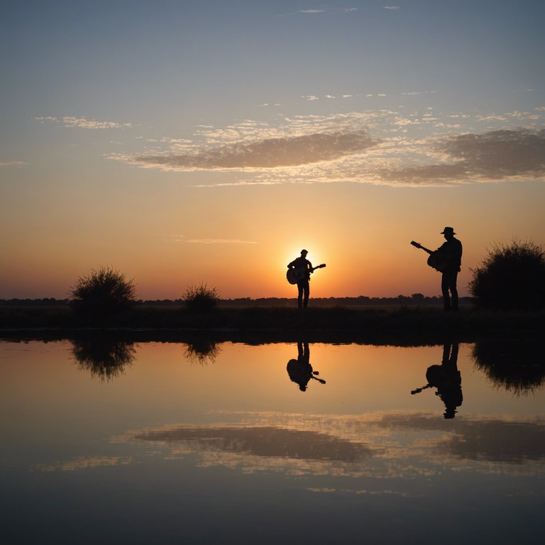 The track pulls you into a morning where the horizon lightens with promises and every guitar note sings of optimism. Perfect for feeling rejuvenated and ready to tackle the day with zest.