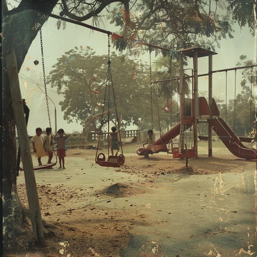 An instrumental mix of playful melodies and gritty textures, this track brings the essence of adventurous days spent in a rugged playground. It features quirky rhythms and playful segments that keep children engaged while adding a unique, slightly rough edge. Perfect for a different spin on kids' music, infusing excitement and a sense of exploration.