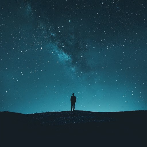 This track is designed to evoke the tranquility and subtle enchantment of lying under a starlit sky, with soft, soothing melodies and a gentle rhythmic pattern that mimics the quiet pulse of the night. The arrangement focuses on creating a spacious and dreamlike atmosphere, perfect for relaxation or drifting into sleep.