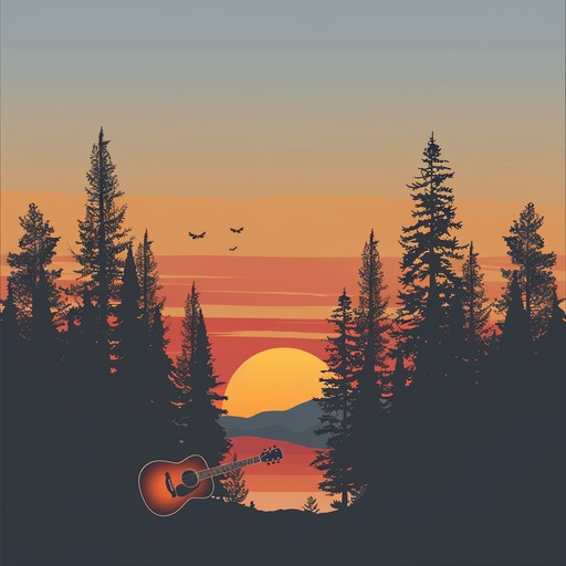 A gentle acoustic guitar melody that drifts like a soft breeze through an enchanting forest, evoking the serenity and romance of a starlit night. The subtle picking and strumming patterns, combined with folk nuances, create a nostalgic yet heartwarming ambiance perfect for intimate moments