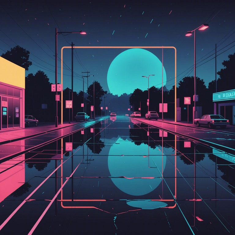 This track melds haunting melodies with aggressive electropop rhythms, designed to evoke a feeling of navigating through the thrilling, neon lit urban nightscapes. The music utilizes the expressive range of the synthesizer to create dynamic shifts, contrasting deep bass drops with piercing high tones to mirror the dichotomy of light and shadow in a metropolitan setting.